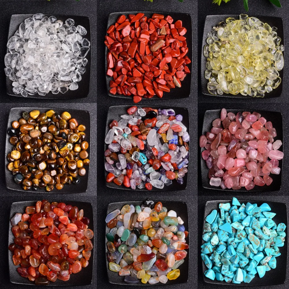 Aquarium Marine Stone - Natural Stone Agate Polished Gravel Reiki