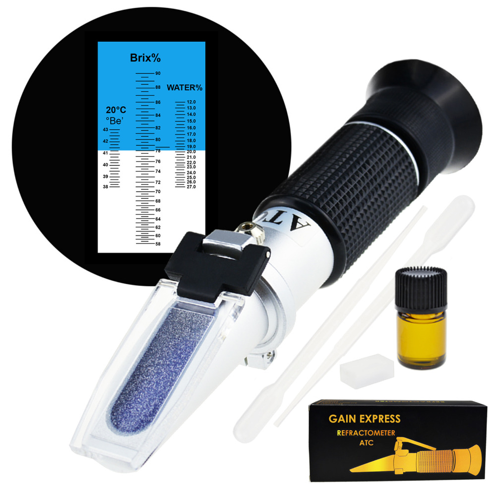 3-in-1 Honey Refractometer Bri - Marine Aquarium Refractometer review and price