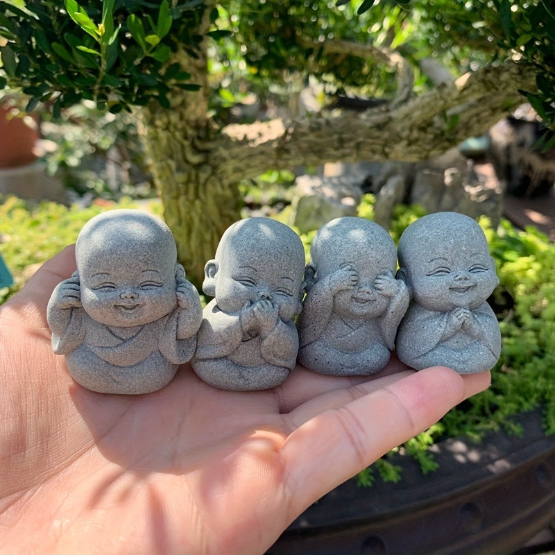 Buddha Stone Statue Little Bud - Aquarium Marine Stone review and price