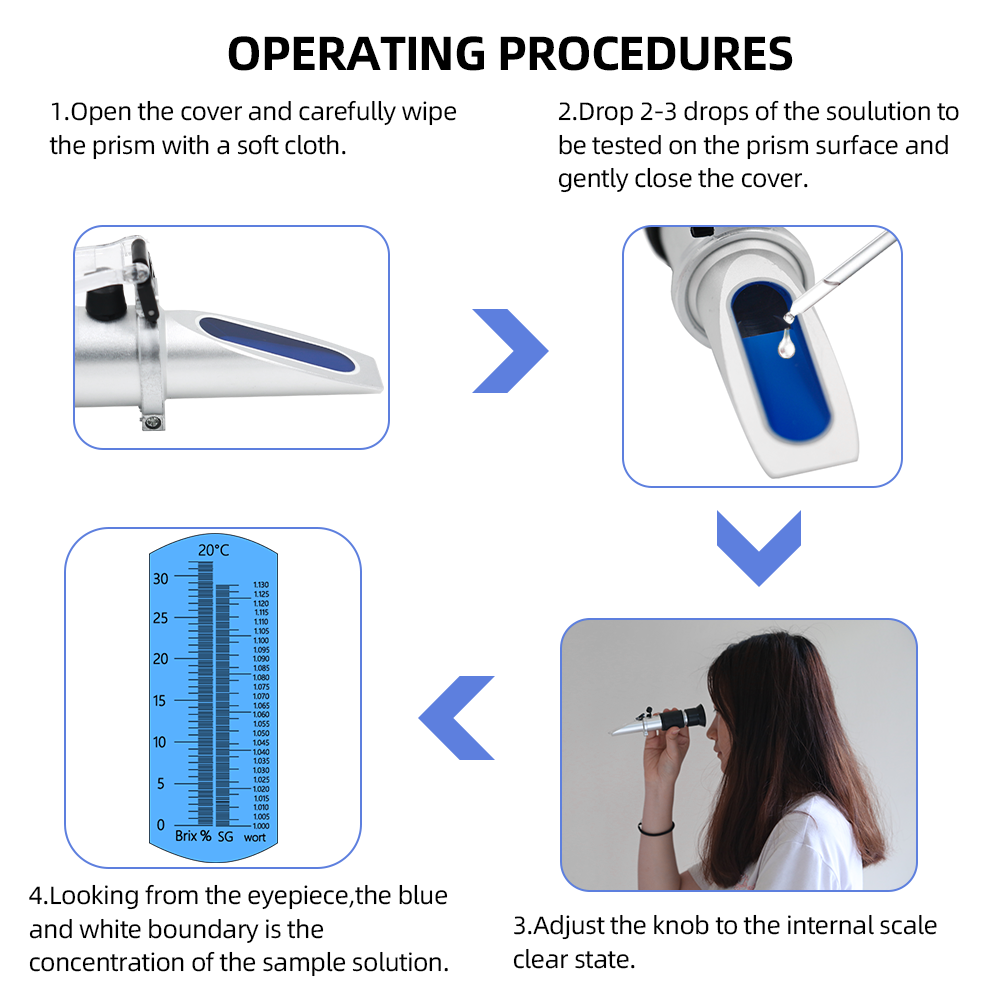 Beer Wort Refractometer 0-32%  - Marine Aquarium Refractometer review and price