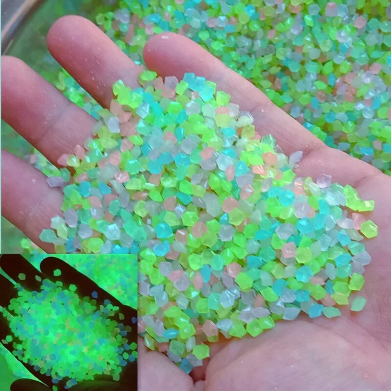 1000pcs 3-5mm Luminous Sand Gl - Aquarium Marine Stone review and price