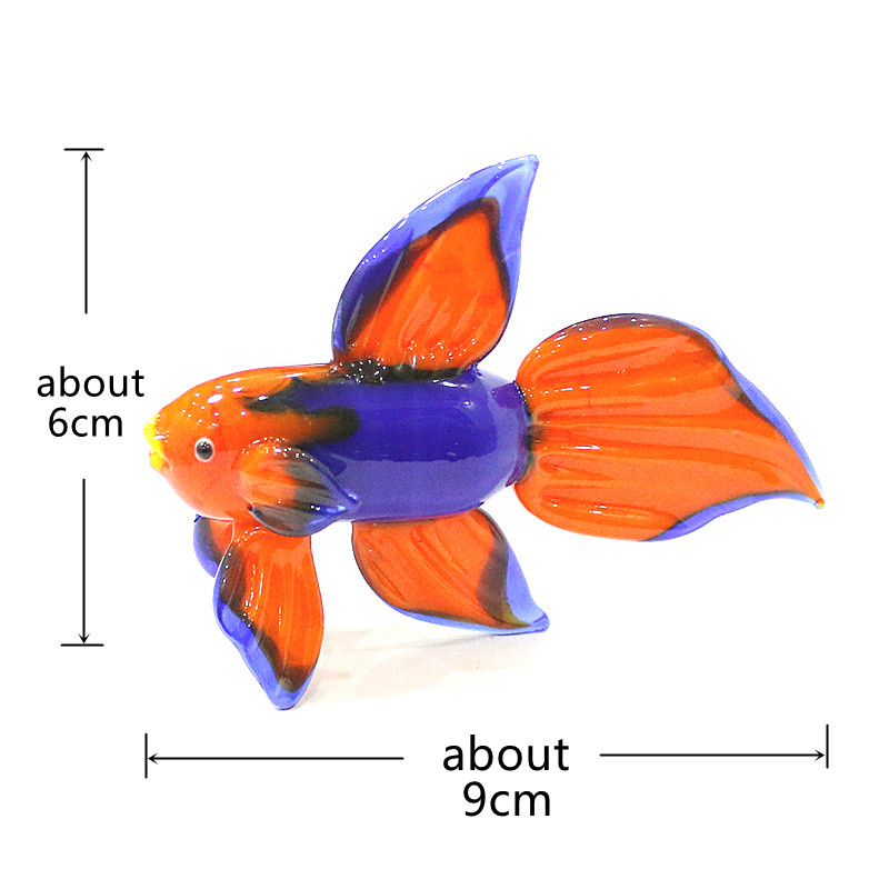 Orange Murano Glass Tropical F - Marine Aquarium Live review and price