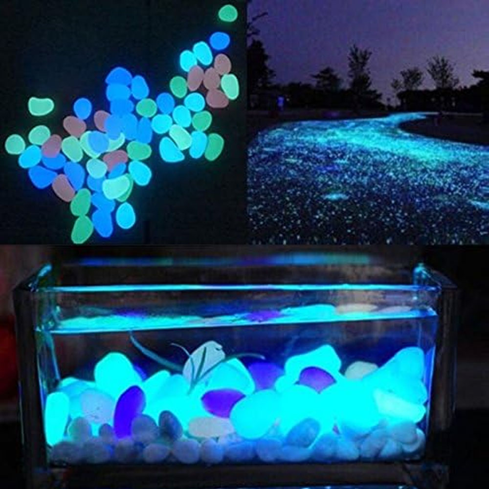 Fish Tank Rocks Glow Blue Pebb - Aquarium Marine Stone review and price