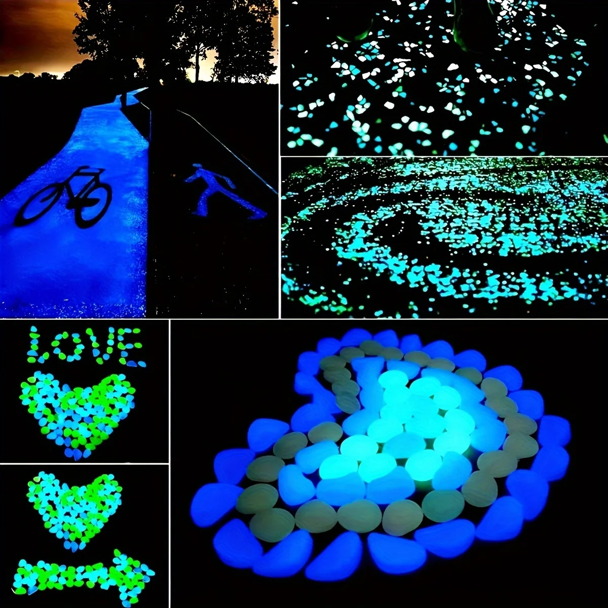 Luminous Pebbles Night Light S - Aquarium Marine Stone review and price