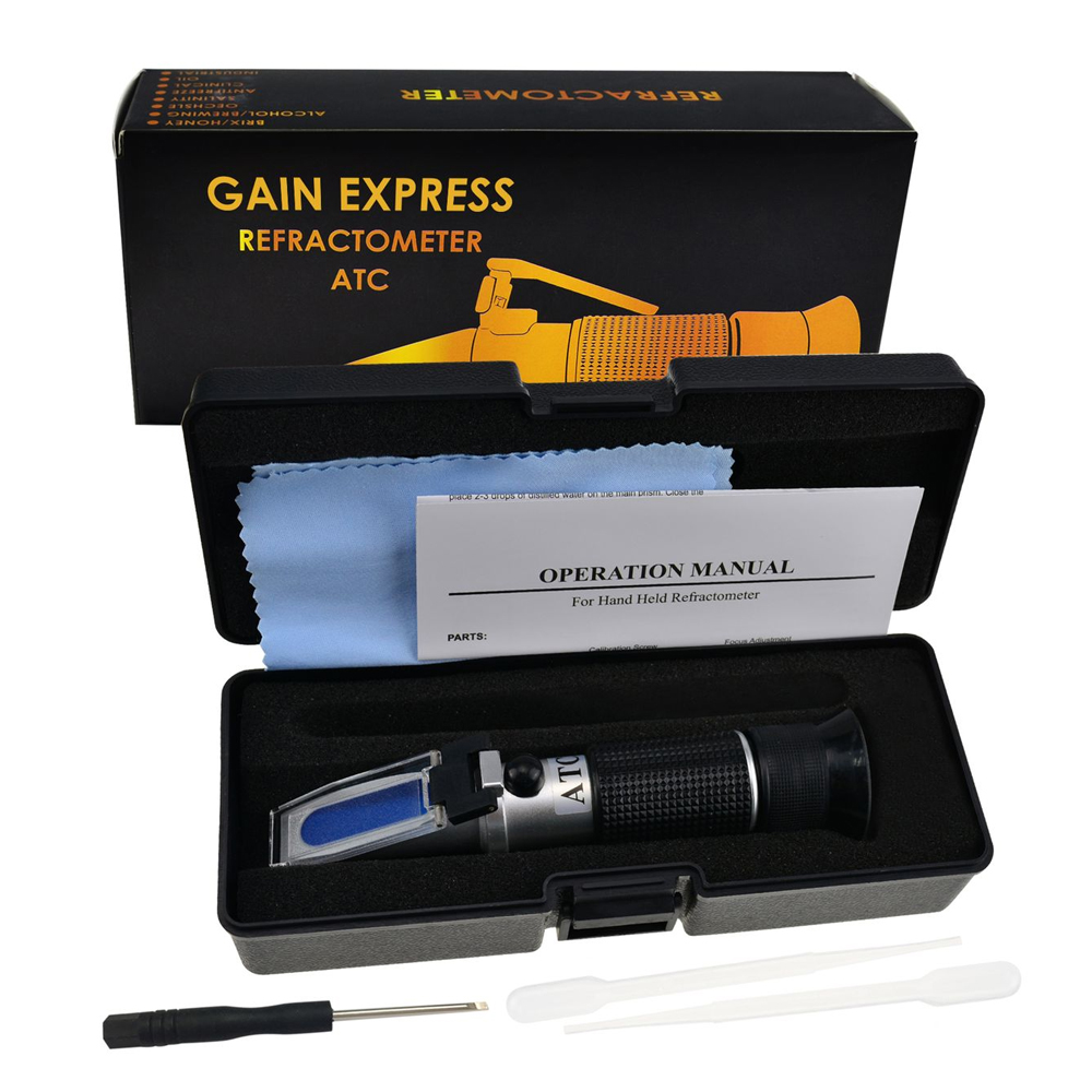 Glucose Meter Alcoholometer Re - Marine Aquarium Refractometer review and price